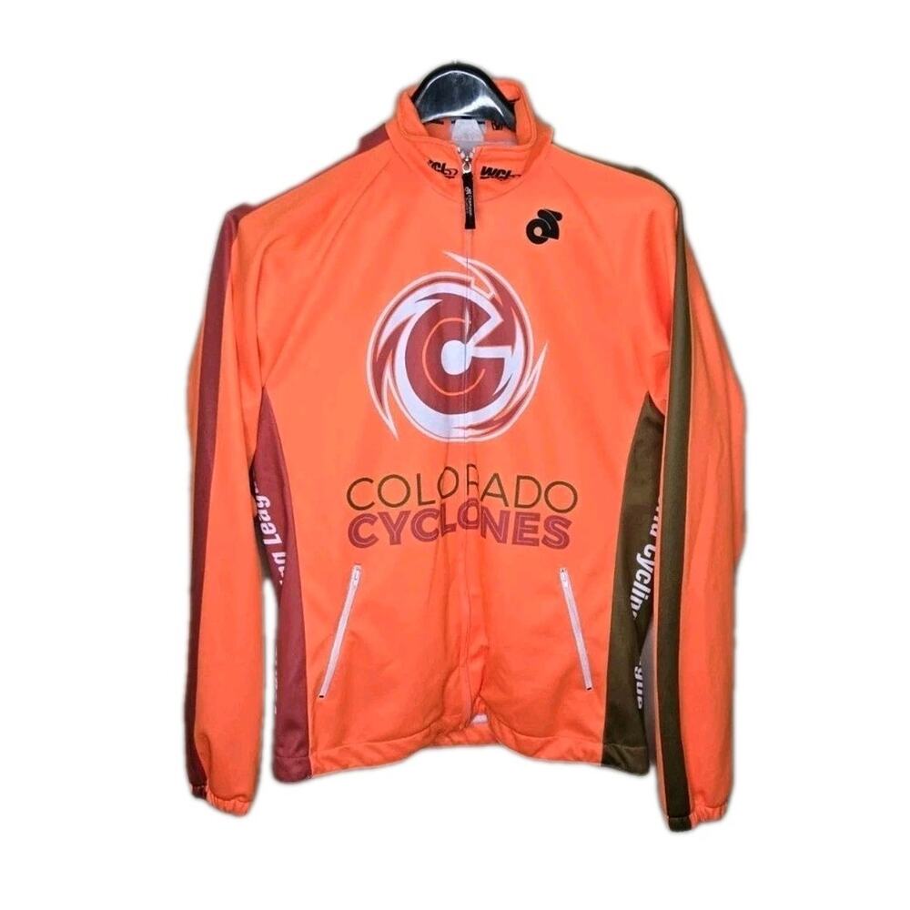 Colorado Cyclones WCL Logo Cycling Pro Jacket Size Large